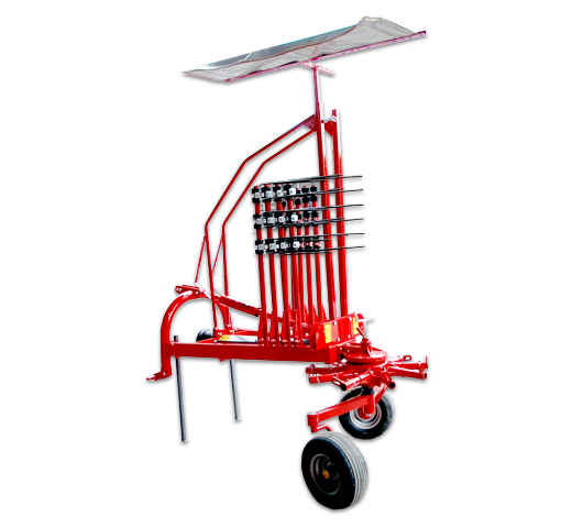 TÜMİŞ TM-R 330 rotary hay rake side view