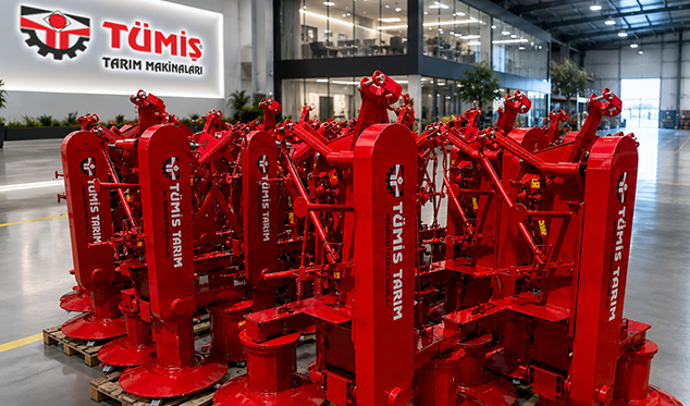 TÜMİŞ AK 4 wheel rake